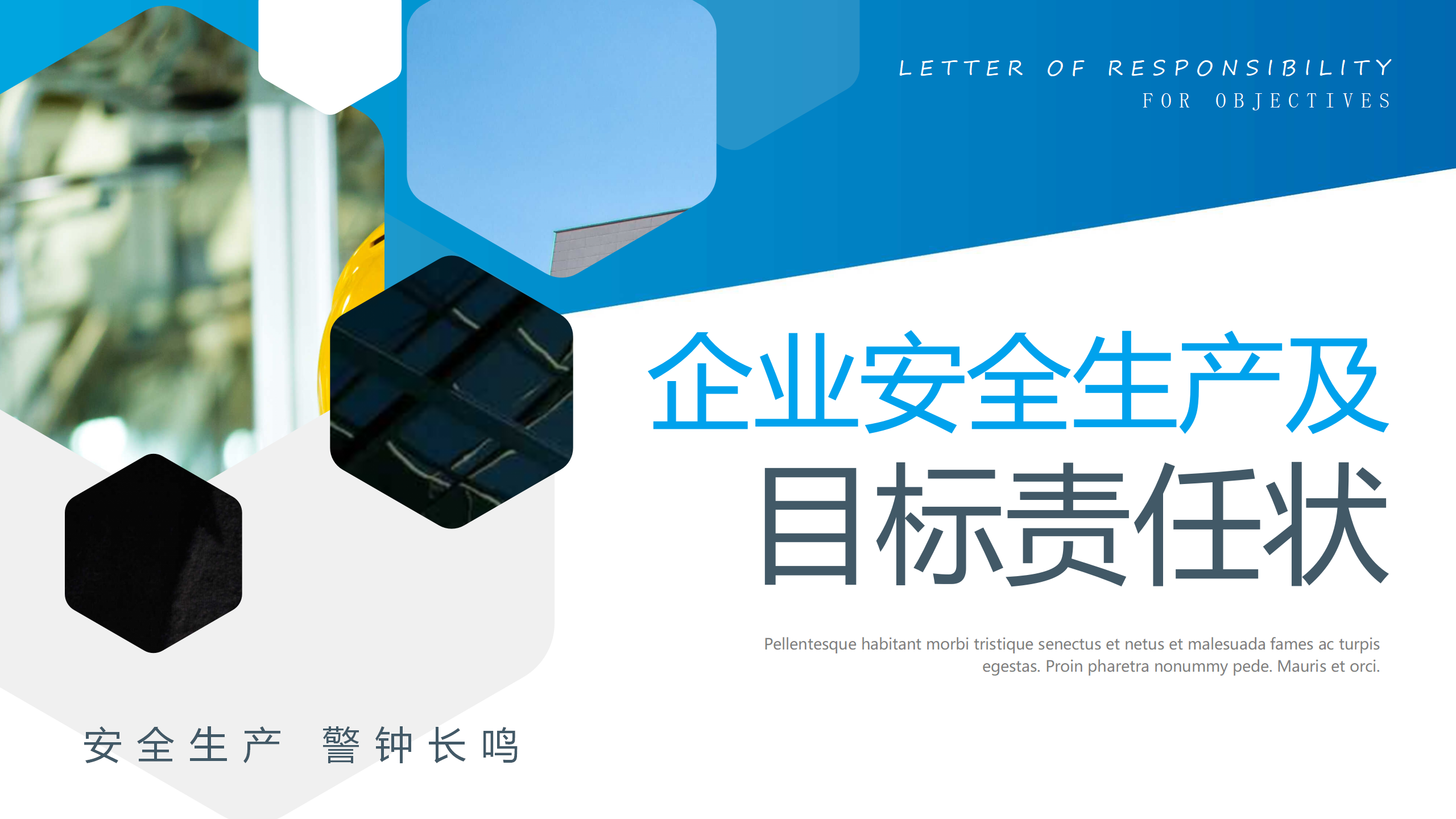 【课件】2024年度最新企业安全生产及目标责任状（33页）