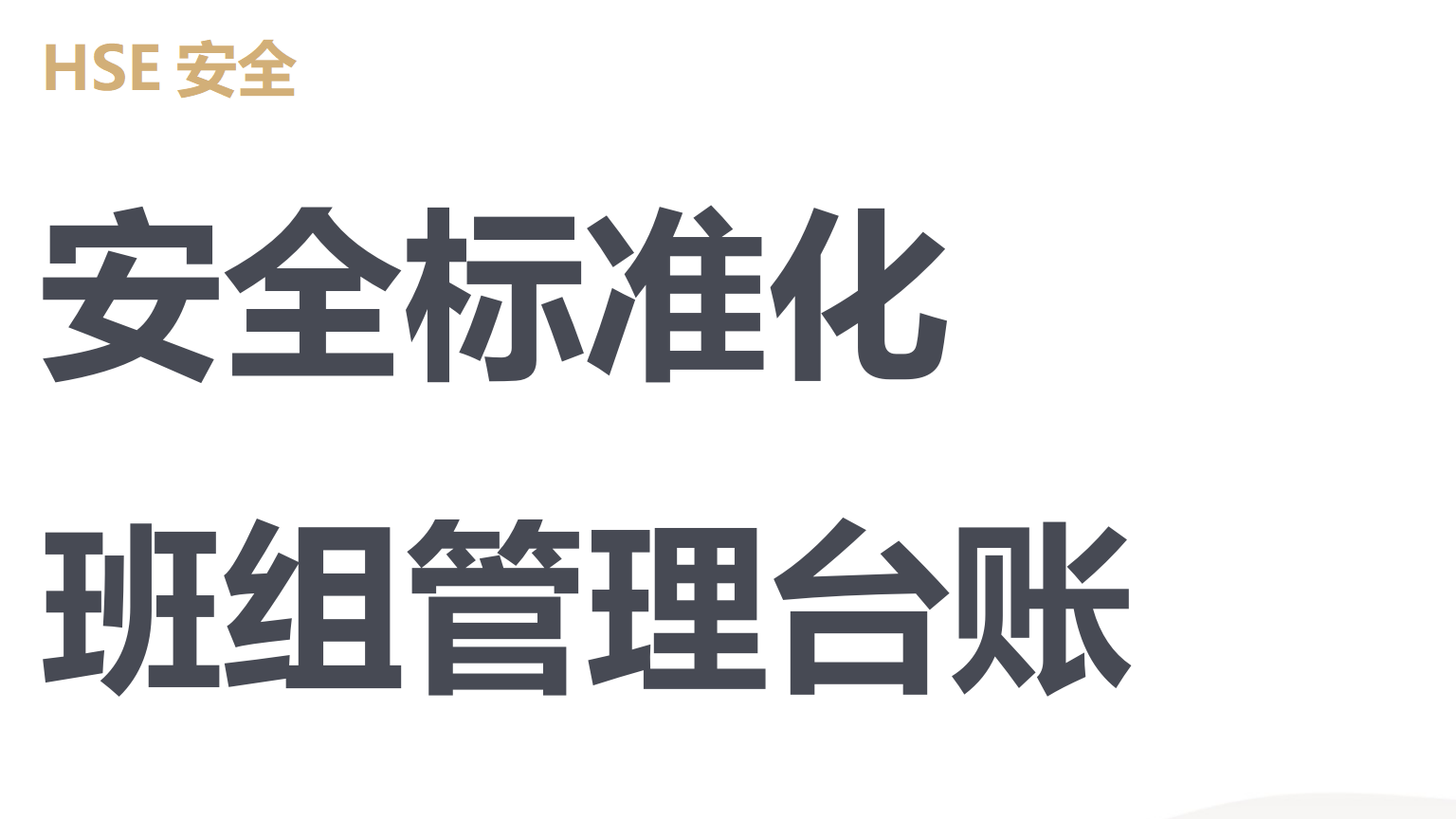 【台账】安全标准化班组管理台帐（38页）