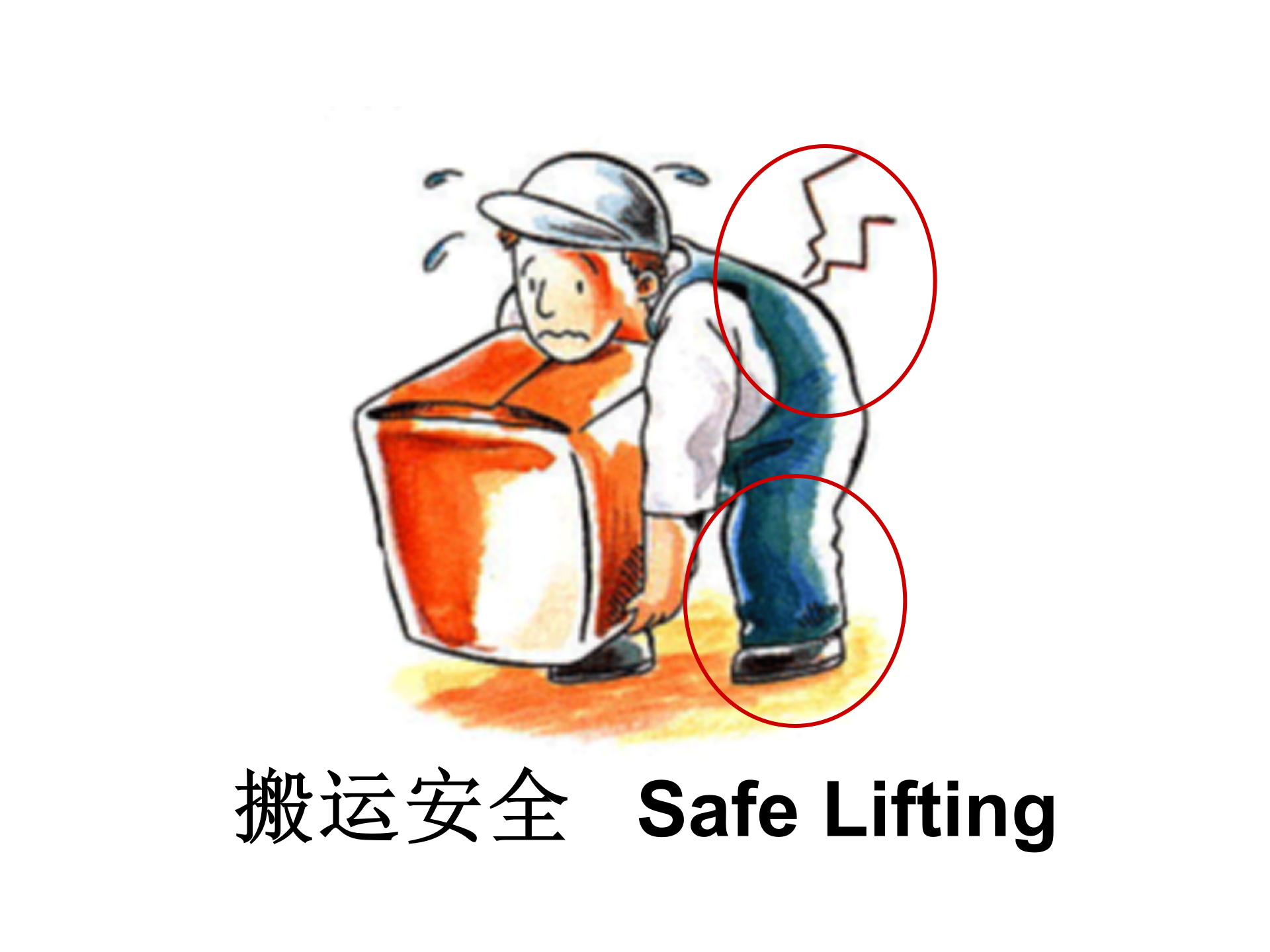 【课件】安全的工作搬运