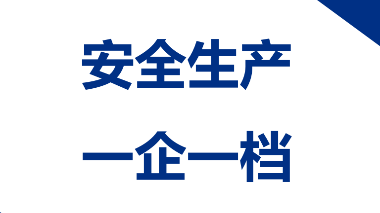 【模板】安全生产一企一档参考模板（47页）