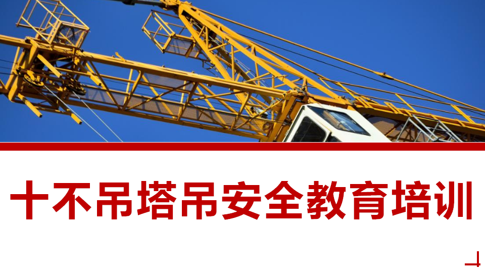 【23】起重吊装作业“十不吊”培训（12页）