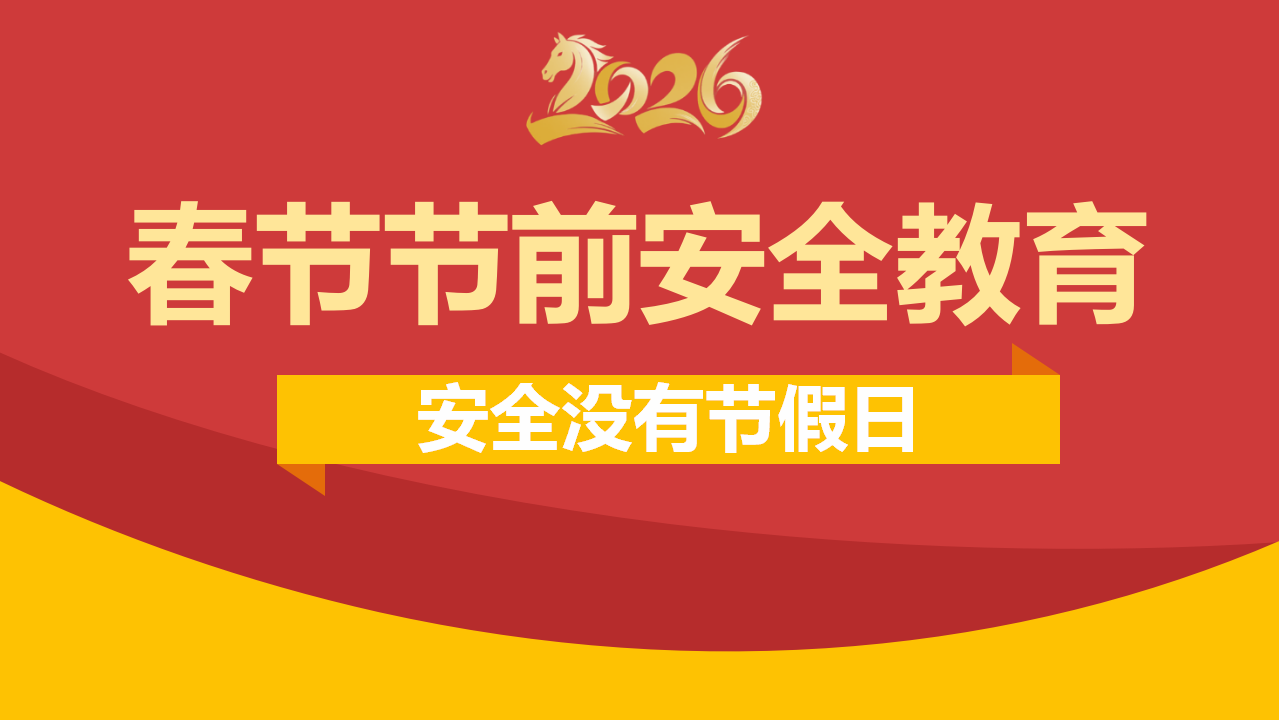 【43】2026年春节安全教育（安全没有节假日）35页