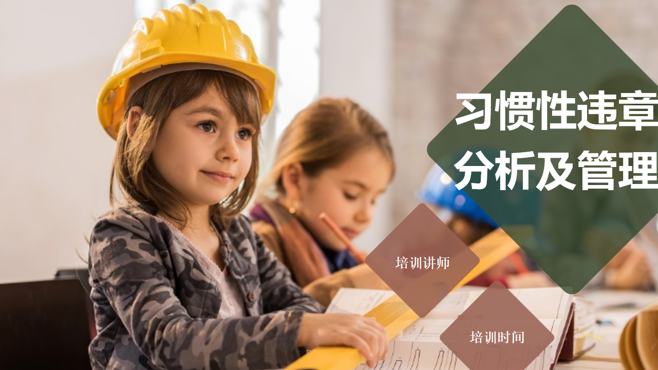 019 习惯性违章分析及管理培训