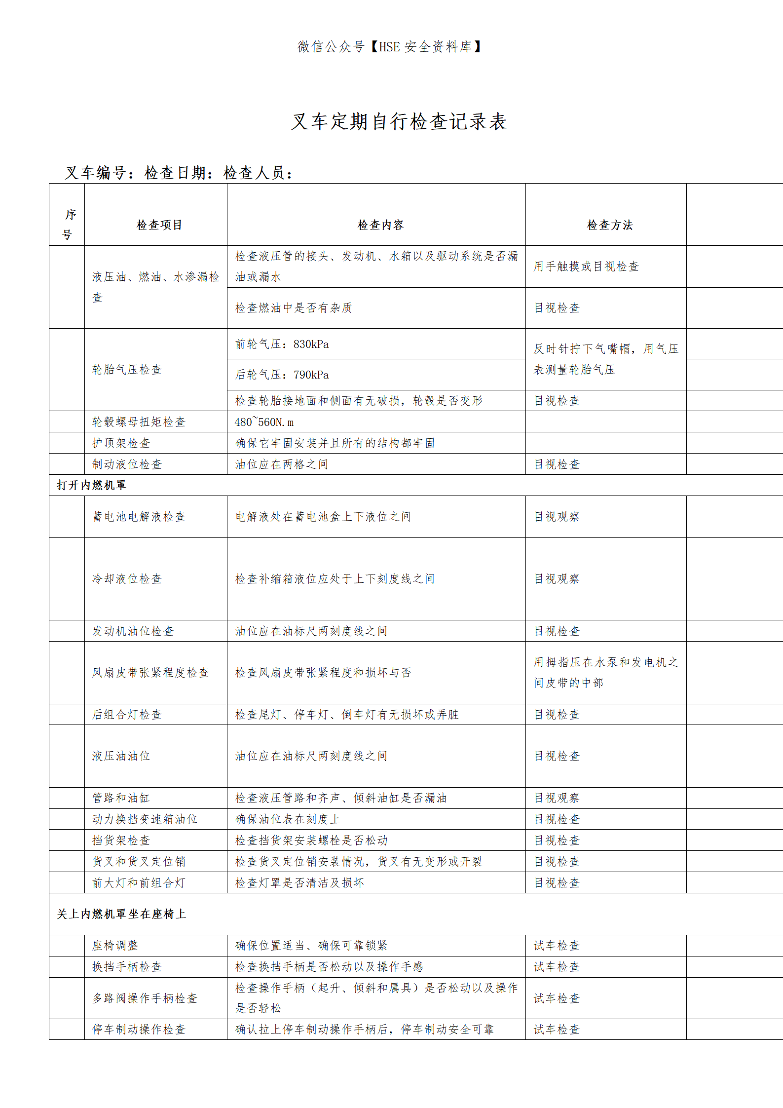 叉车定期自行检查记录表(1)_01